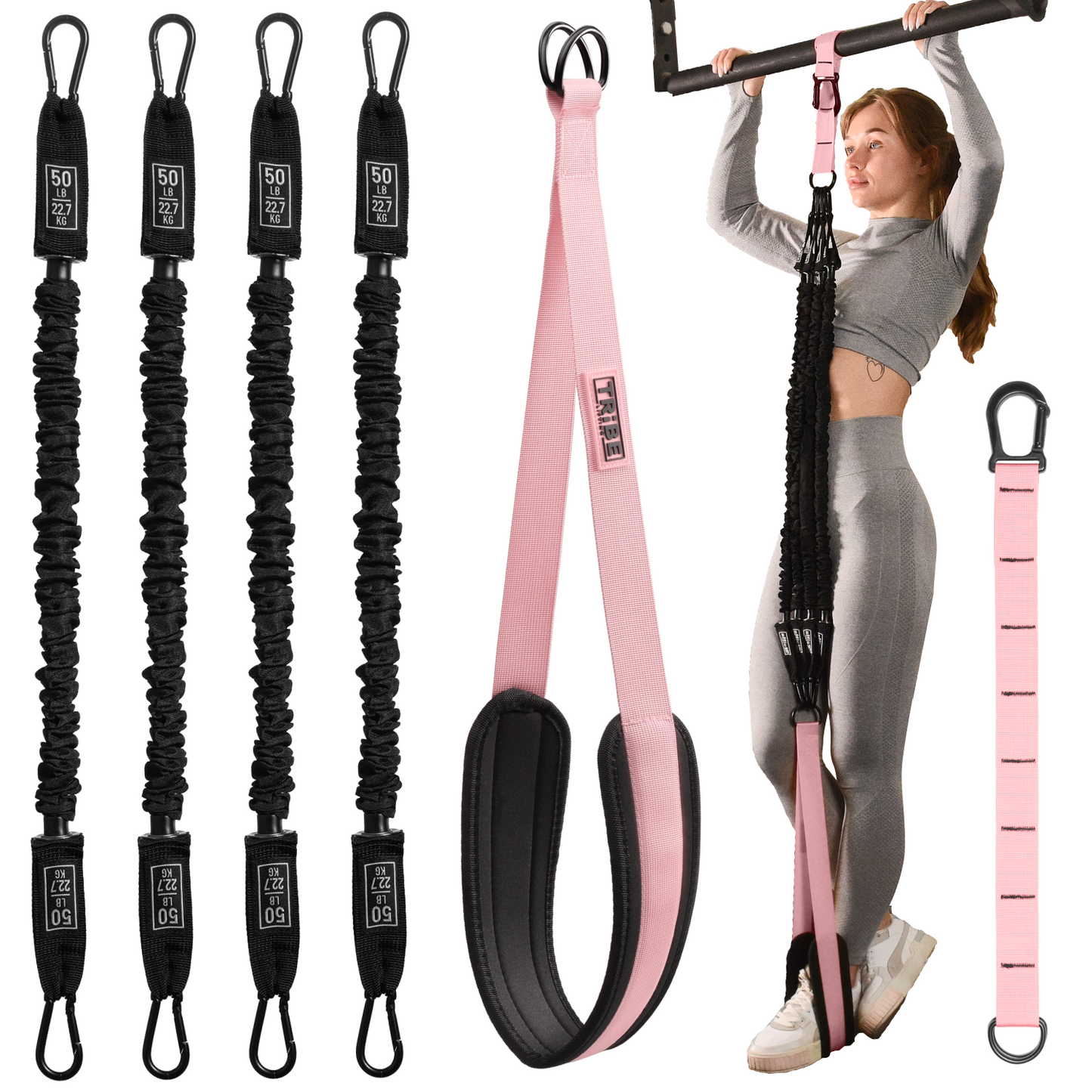 Pull Up Assistance Bands Set