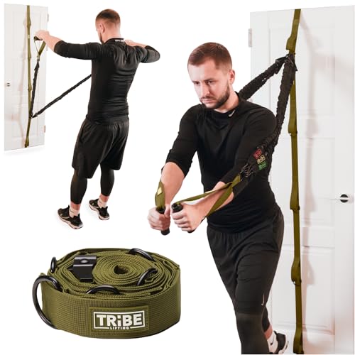 Durable door anchor for resistance bands and exercise bands