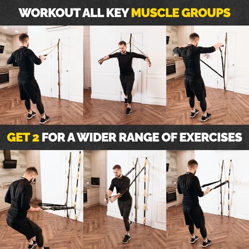 All-muscle group training with green door anchor