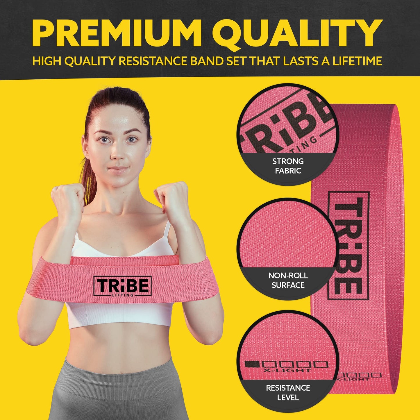 Pink resistance bands – key benefits and features