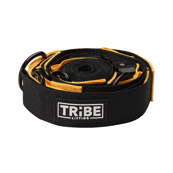 Yellow door anchor strap for resistance training