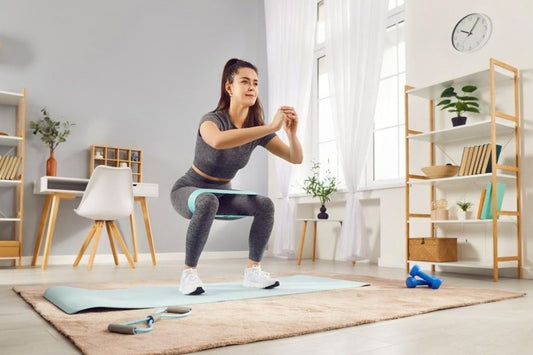 Leg Exercises with Resistance Bands You Can Do Anywhere