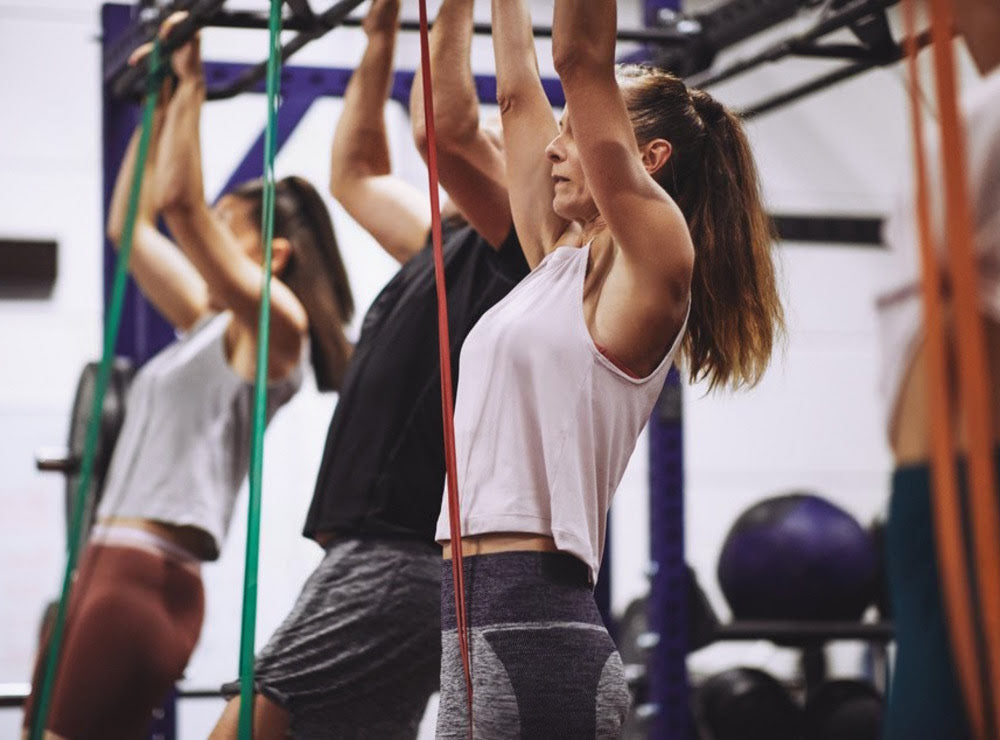 pull-ups with assistance bands