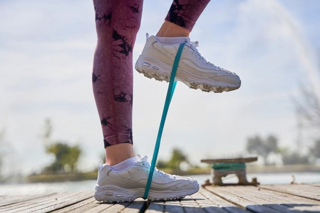 resistance band running drills
