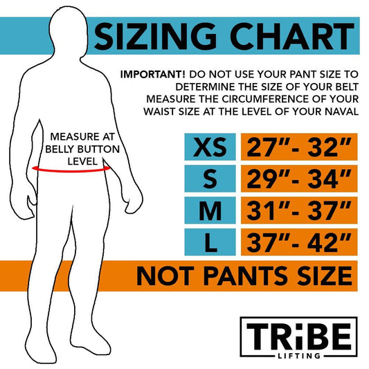 How to measure your waist to select a belt size