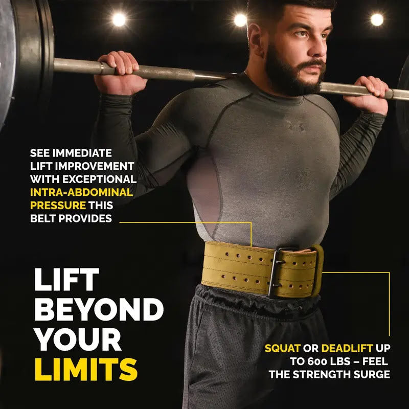 Leather Weightlifting Belts