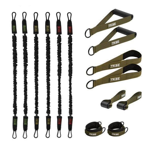 Ultimate Resistance Bands Set with Handles - for Full-Body Workouts