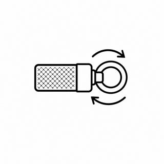 Smooth swivel ends