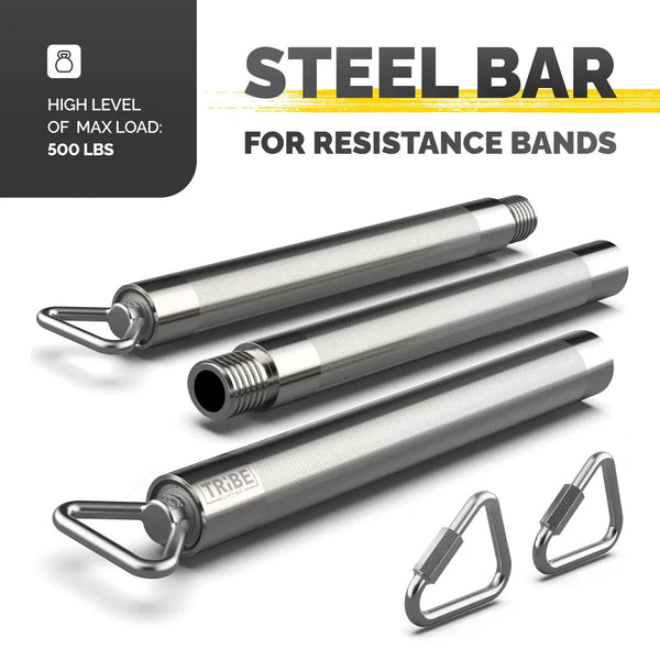 Heavy Duty Steel Resistance Band Bar