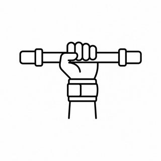Wrist support for pressing